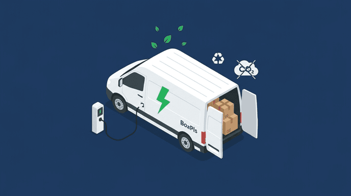 Optimized delivery routes across Singapore map