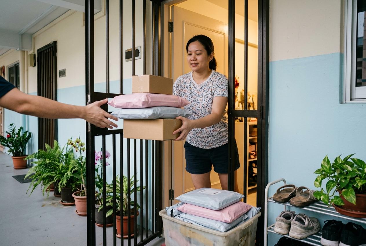 Home-based e-commerce served by BoxPls