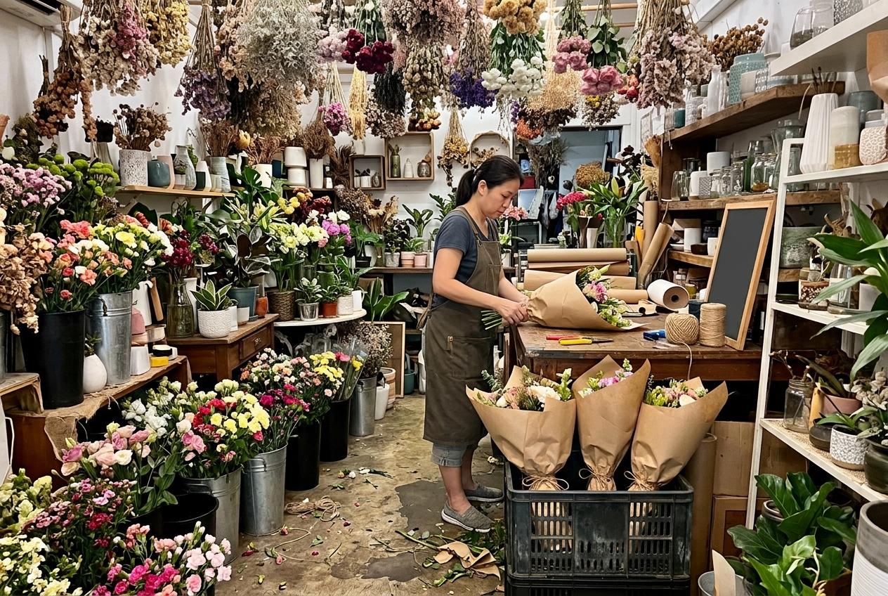 Retail, boutiques & florists served by BoxPls