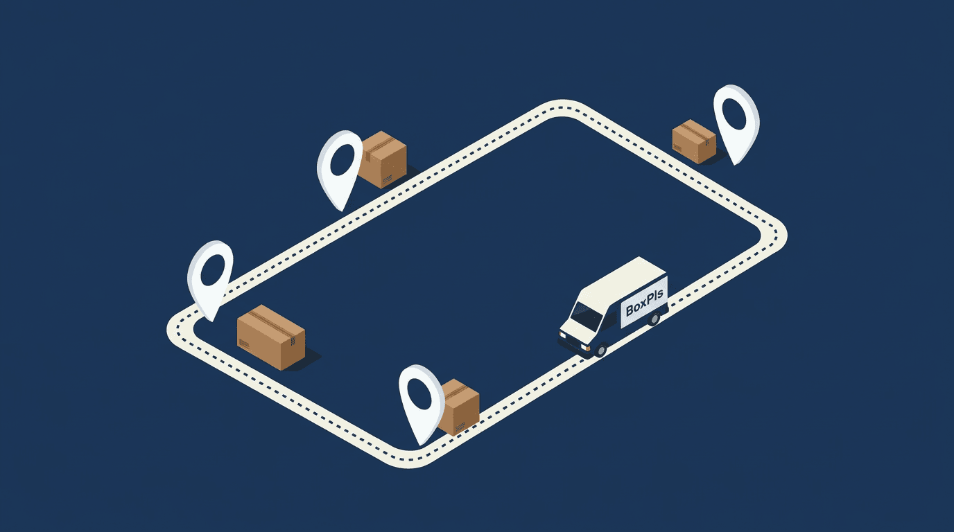 BoxPls multi-stop delivery service